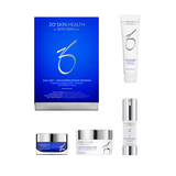 ZO Skin Health Daily GSR + Skin Barrier Defense Program kit with Gentle Cleanser, Exfoliating Polish, Complexion Renewal Pads and Daily Power Defense